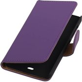 Wicked Narwal | bookstyle / book case/ wallet case Hoes voor Microsoft Microsoft Lumia 430 Paars