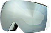 Aphex Styx Goggle Matt White Silver Lens ( met extra gele lens )