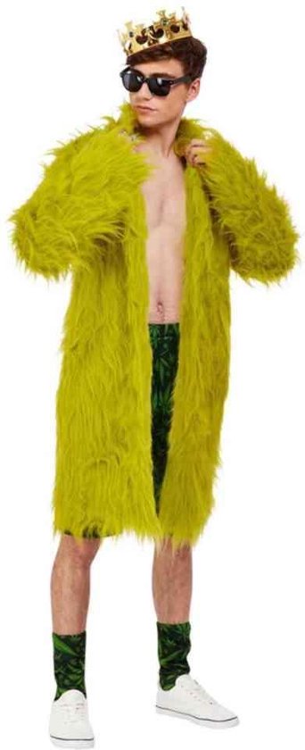 Smiffys Kostuum Cannabis King Groen