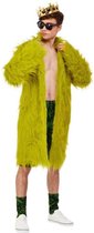 Smiffy's - Hippie Kostuum - Lekker Foute Wiet Pimpjas - Man - Groen - Large - Carnavalskleding - Verkleedkleding