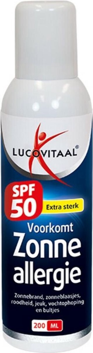 Lucovitaal Zonneallergie SPF 50 - 3 x 200 ml - Voordeelverpakking