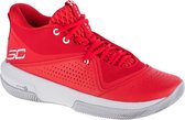 Under Armour SC 3ZER0 IV - Sportschoenen - rood/wit - maat 45