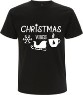 Christmas Vibes Dames t-shirt | kerstmis | xmas | christmas | kerst | Zwart