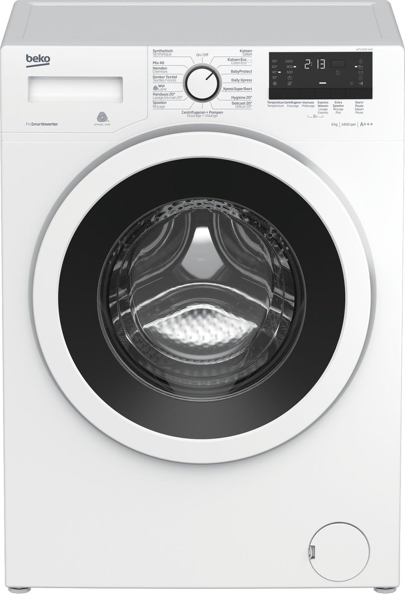 Beko WTV8140CSB1 - SteamCure™- Wasmachine