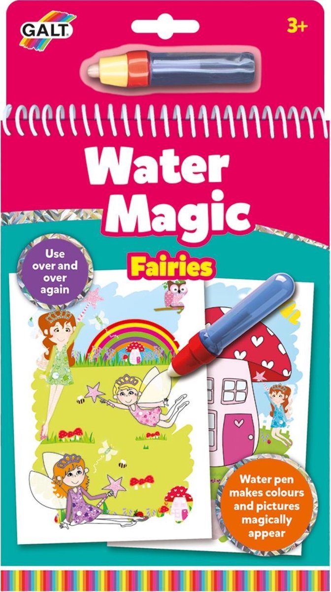 Galt Waterkleurboek Water Magic Fairies - Kleurboek - Galt