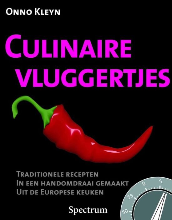 Cover van het boek 'Culinaire vluggertjes' van Onno H. Kleyn