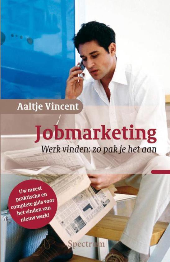 Cover van het boek 'Jobmarketing' van A. Vincent