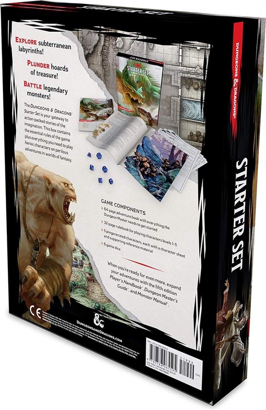 Dungeons en Dragons Roleplaying Game Starter Set (D&D Boxed Game)