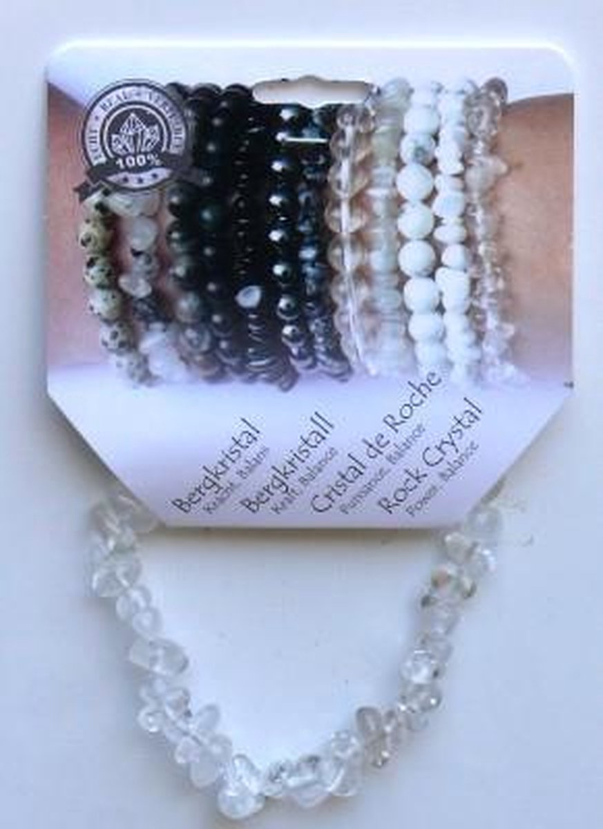 Splitkralen Armband Bergkrist