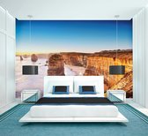 Fotobehang Klif in Australië - 4 delig - 368 x 254 cm - Multi