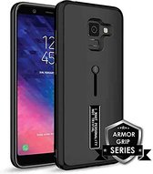 EmpX Telefoonhoesje - Back Cover - Geschikt Voor Samsung Galaxy J6 (2018) - Zwart