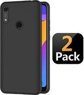Telefoonhoesje - Back Cover - Geschikt Voor Huawei Y6 (2019) - Zwart
