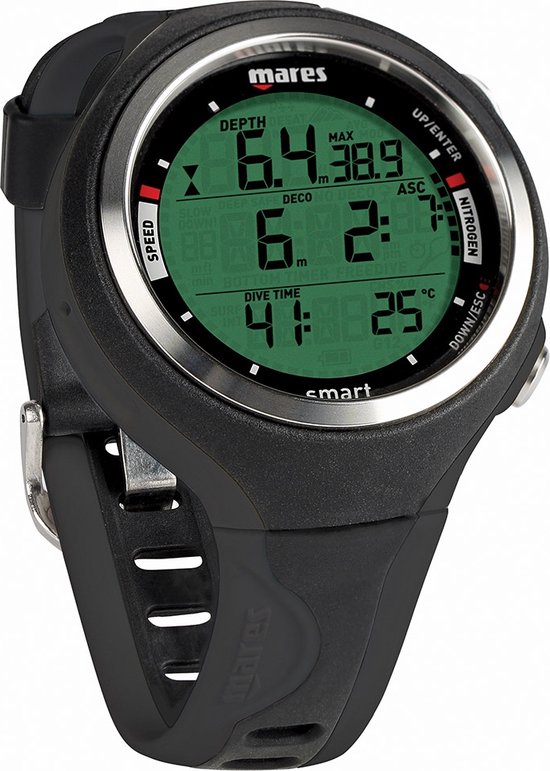Mares Smart - Duikhorloge - Zwart | bol.com