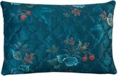 Pip Studio sierkussen Leafy Stitch blue 42×65 -