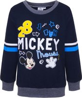 Disney Mickey Mouse sweater donkerblauw maat 122/128
