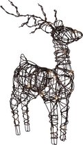Kerst Rendier - 3D kerstfiguur - Bruin - 55cm hoog - IP44