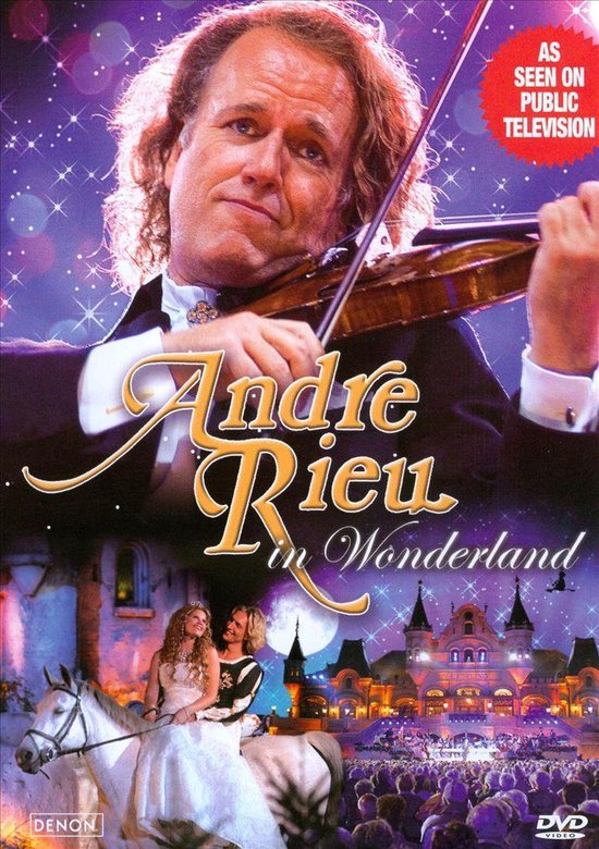 Cover van de film 'Andre Rieu - In Wonderland'