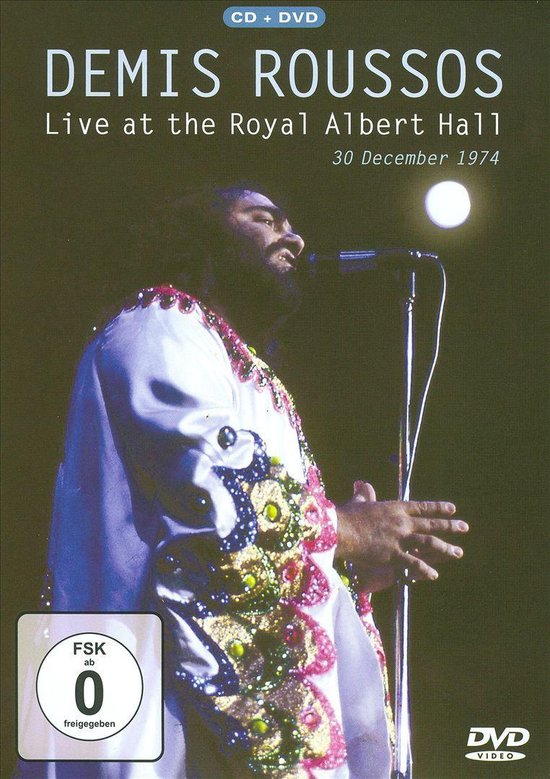 Cover van de film 'Demis Roussos - Live At Royal Albert Hall'