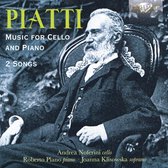 Andrea Noferini - Piatti: Music For Cello And Piano, 2 Songs (CD)