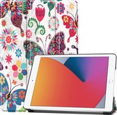 iPad 10.2 2019/2020 Sleeve Book Case Sleeve Housse de Luxe tablette - Papillons