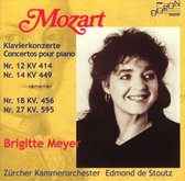 Mozart Klavierkonzerte Nr 12, 14,18