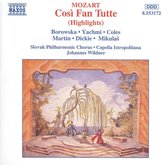 Joanna Borowska - Cosi Fan Tutte (Highlights) (CD)