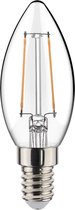 LED Lamp - Filament - Sanola Syno - 2W - E14 Fitting - Warm Wit 2700K - Transparent Helder - Glas - BSE