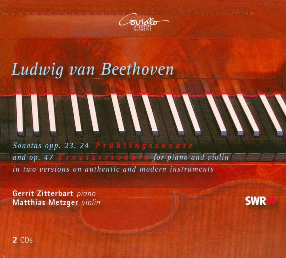 Sonatas For Violin Piano 2Cd