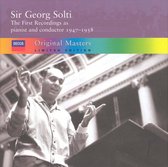 First Recordings as pianist and conductor, 1947-1958