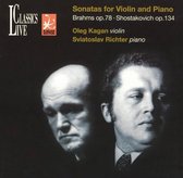 Sviatoslav Richt Oleg Kagan Violin - Brahms & Shostakovich: Oleg Kagan E (CD)