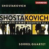 Shostakovich: String Quartets Vol 1 / Sorrel Quartet