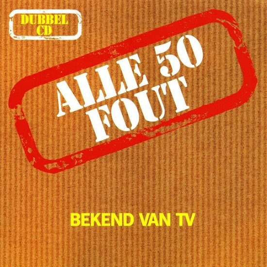 Alle 50 Fout 1 (2CD)