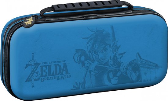 Game Traveler Nintendo Switch Case - Zelda - Blauw | bol.com