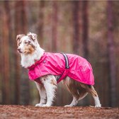 Rukka Pets Hase Raincoat - Lichtgewicht hondenregenjas - in 2 kleuren en 9 maten - Kleur: Roze, Maat: Maat 25
