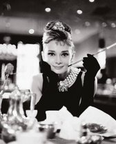 Audrey Hepburn Breakfast at Tiffany's - Poster 40 x 50 cm