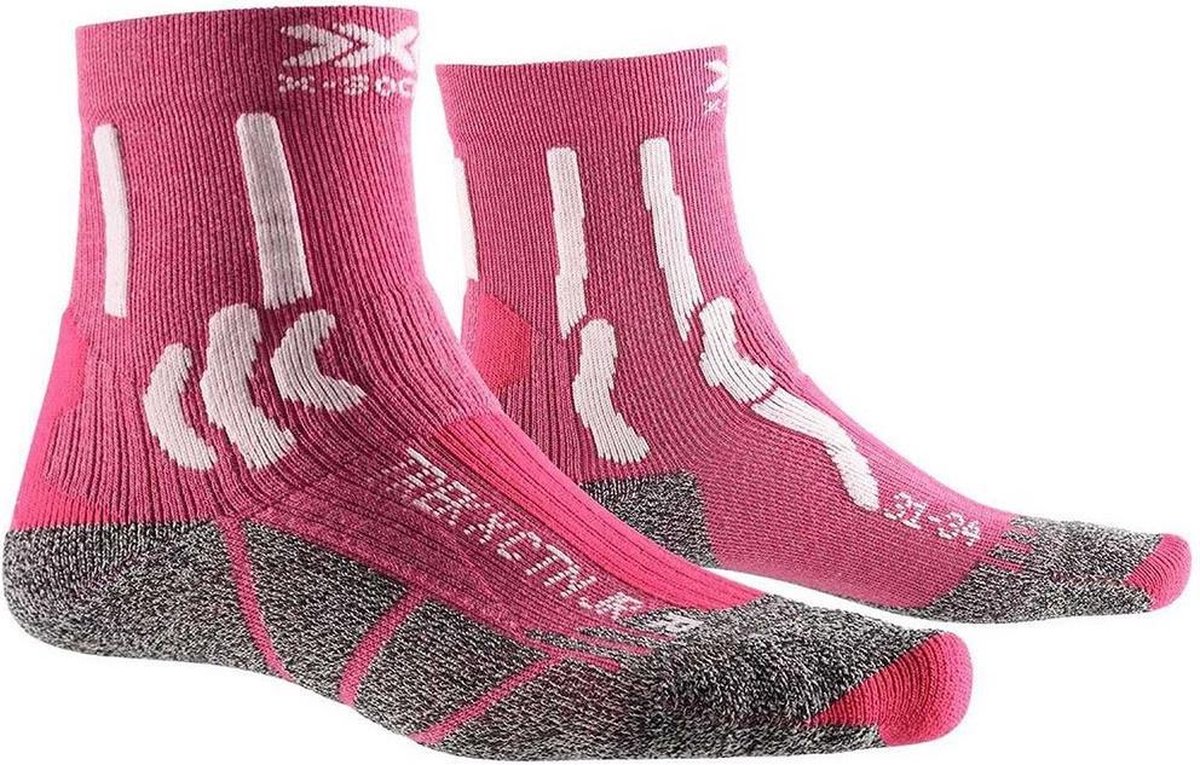 X socks Wandelsokken Trex X Junior Katoen Roze Maat 35 38 bol