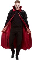 SMIFFY'S - Luxe fluweelachtige vampier cape voor volwassenen
