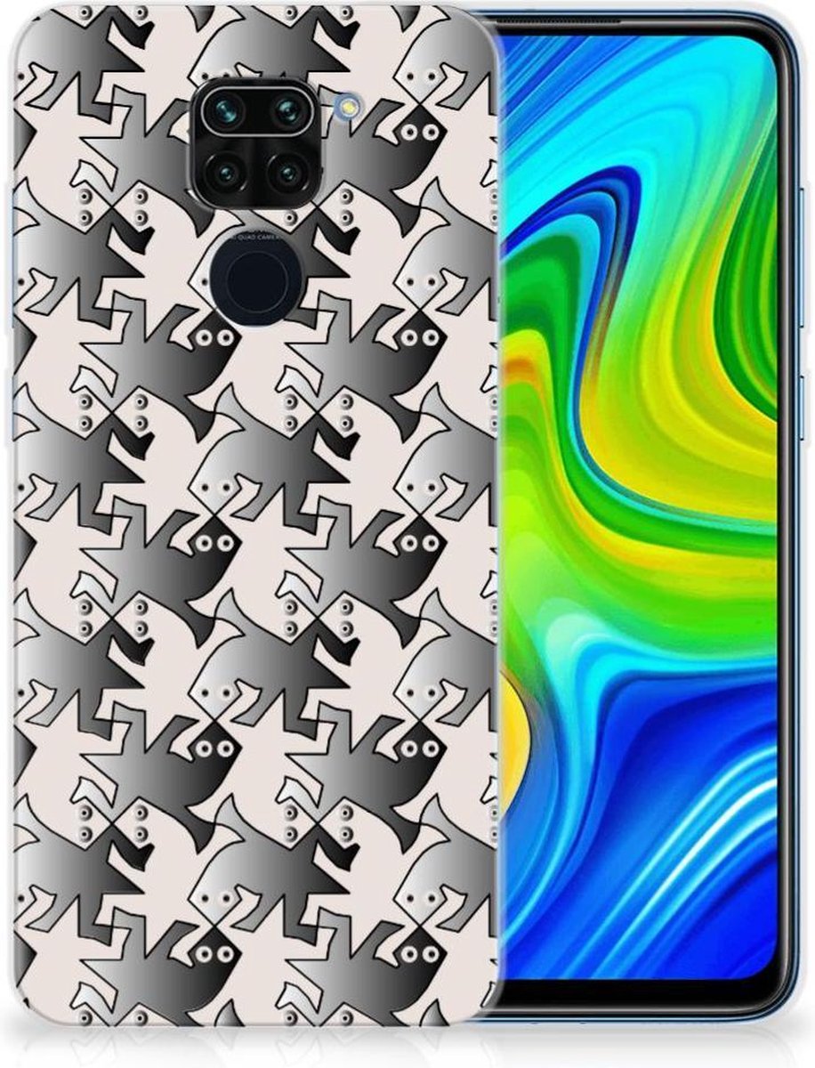 Xiaomi Redmi Note9 TPU Hoesje Salamander Grey
