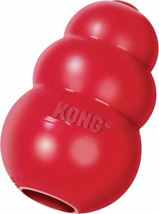 Kong Kauwbot speelgoed in het rood