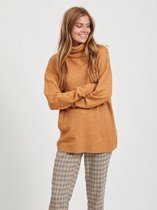 Vihanna Rollneck L/s Knit Top/su- F 14061528 Pumpkin Spice/ Melange