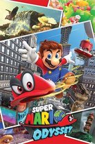 Super Mario Odyssey Collage Poster 61x91.5 (cm)