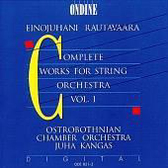 Rautavaara Complete Works for String Orchestra, Vol. 1, Ostrobothnian