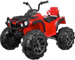 Elektrische Quad Voor Kinderen 12v - Kunst Lederen Zitje - Rubberen EVA Banden, met Afstandsbediening