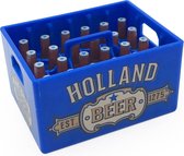 Opener Magneet Kratje Bier Holland Blauw - Souvenir