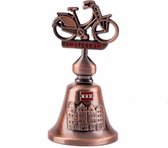 Tafelbel Met Fiets Koper Amsterdam - Souvenir