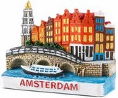3D Magneet Papeneiland Amsterdam - Souvenir