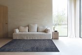 OSTA Jade – Vloerkleed – Tapijt – geweven – wol – eco – duurzaam - modern - vintage - Blauw - 200x250