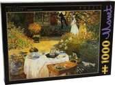 Claude Monet - De lunch (1000 stukjes, kunst puzzel)