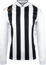 Robey Shirt Winner LS - Voetbalshirt - Black/White Stripe - Maat M