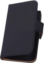 Bookstyle Wallet Case Hoesjes voor HTC Desire 210 Zwart